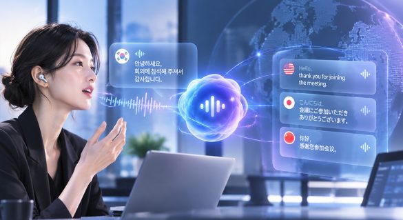 말하는 동시에 통역한다! 더 빠르고 자연스러운 AI 통번역의 세계